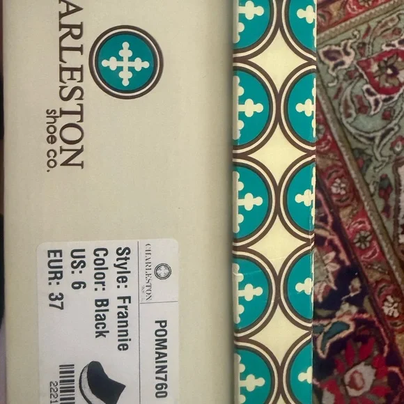 CHARLESTON SHOE CO. Black Woven Clogs “Frannie” SIZE 37! BRAND NEW! - Picture 5 of 6